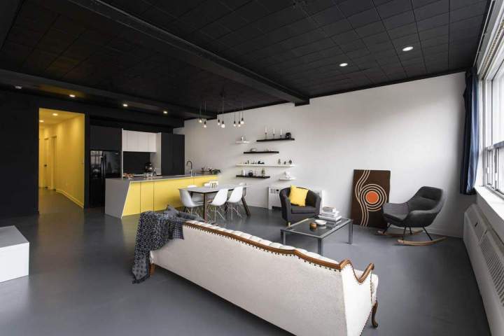 Agencement intérieur contemporain Montréal