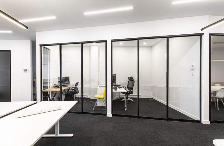 Espace de travail aménagé Montréal