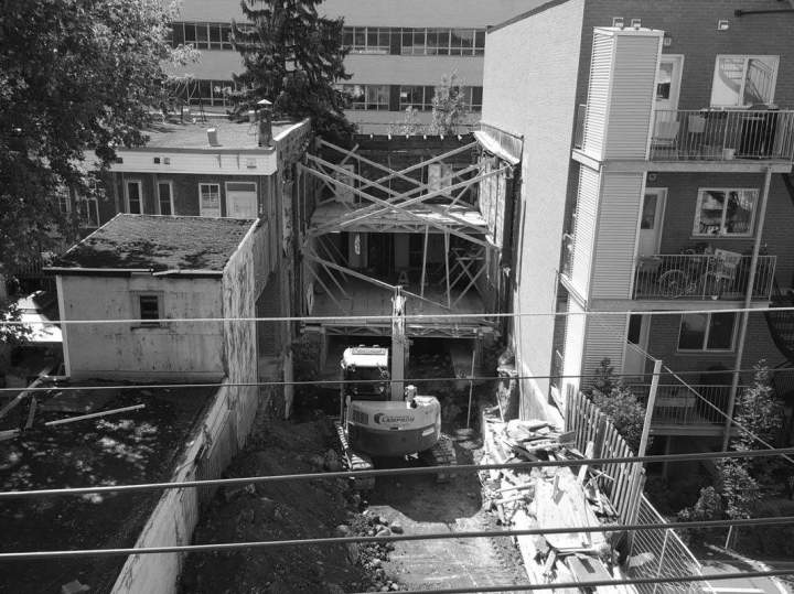 Travaux construction résidence m Montréal